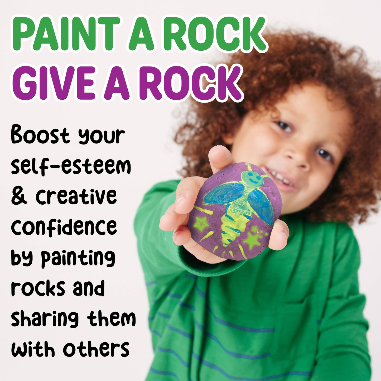 Craft Kit - Glow-in-the-Dark Rocks Mini Craft Kit for Kids