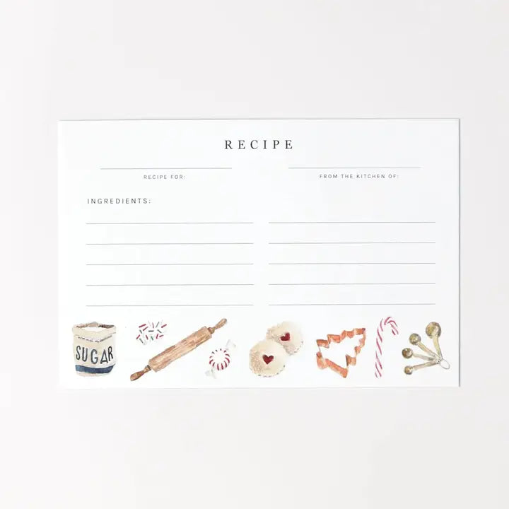 Recipe Cards - Christmas Baking