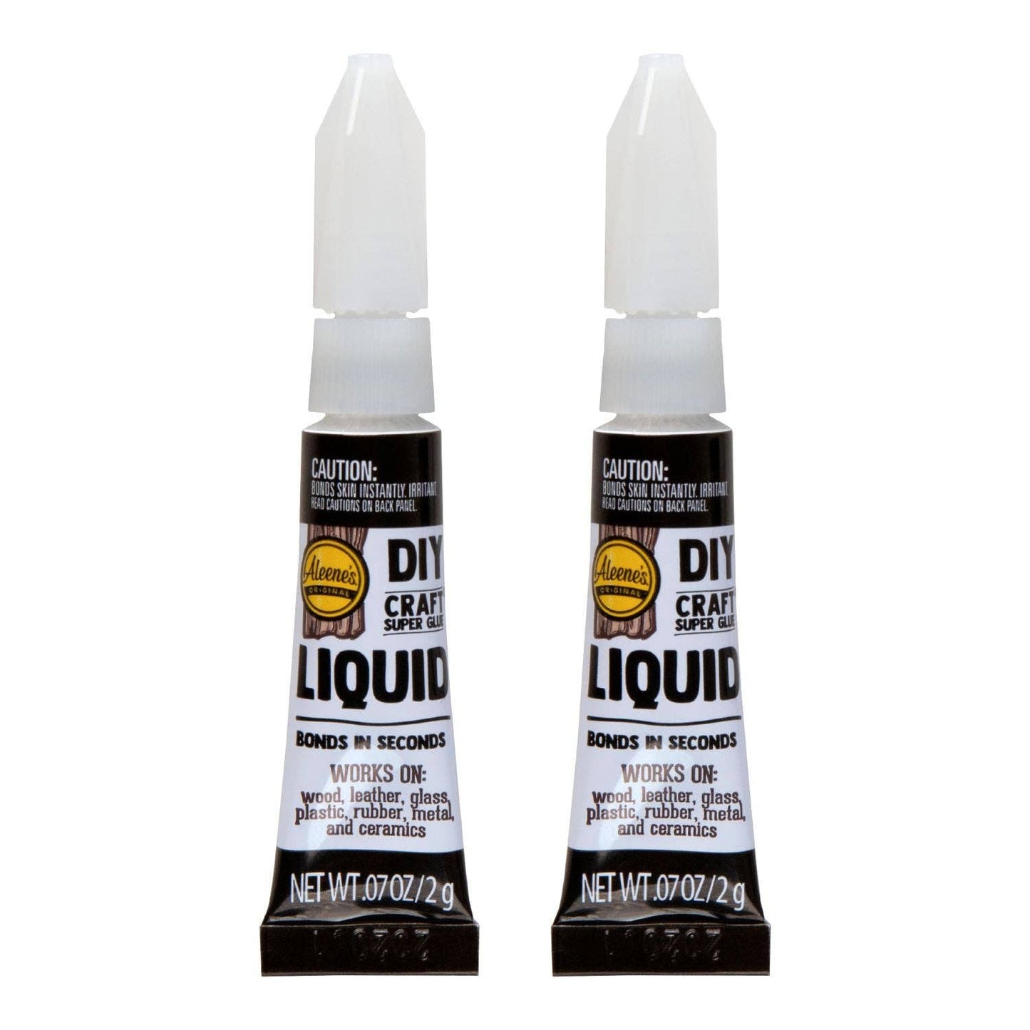 Adhesive - Aleenes DIY Craft Super Glue Liquid .07 oz. 2 Pack