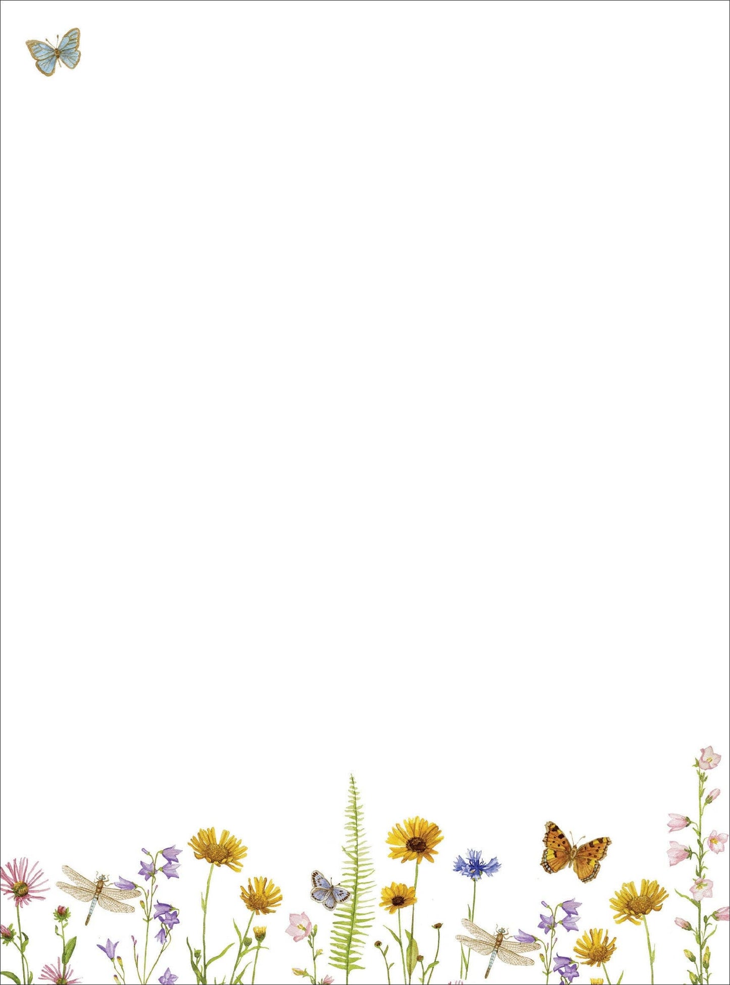 Stationery Set - Wildflower Garden