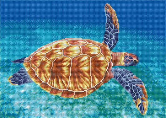 Diamond Dotz - Graceful Swimmer (Square)
