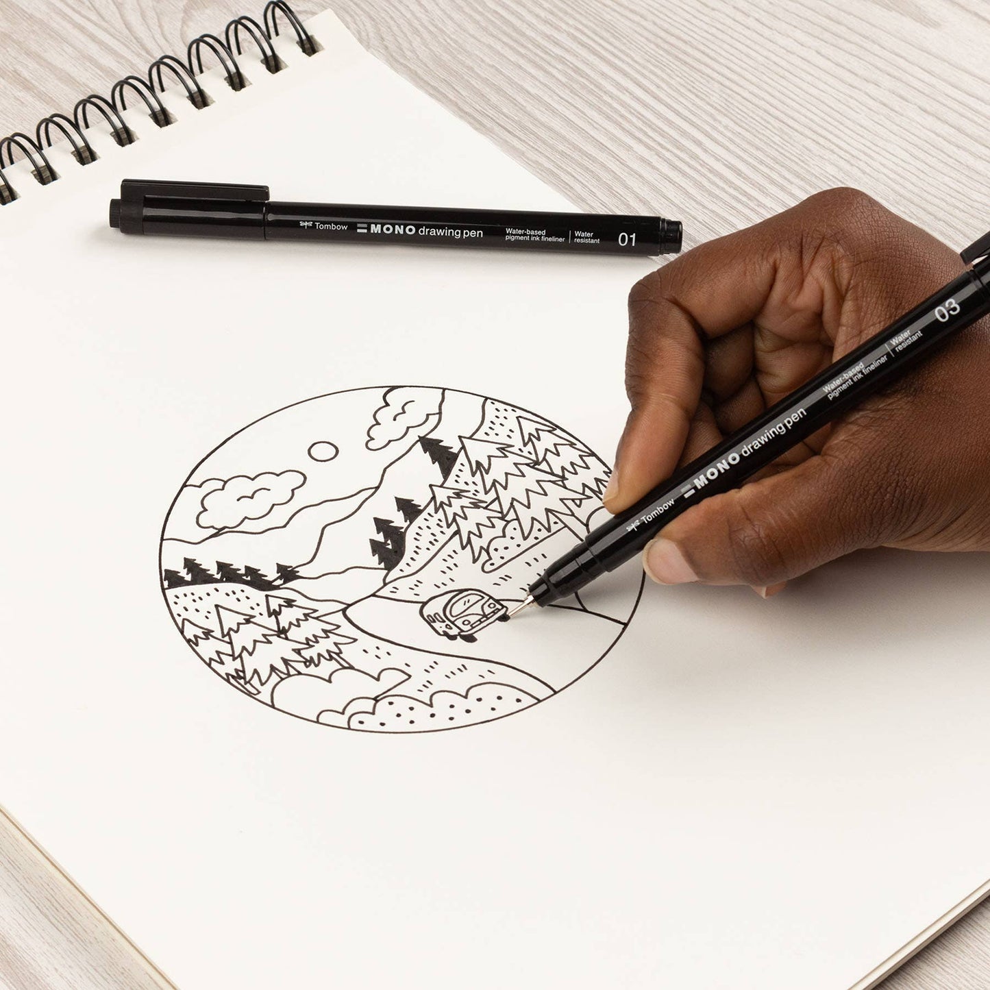 Pencils & Pens - Illustration Set