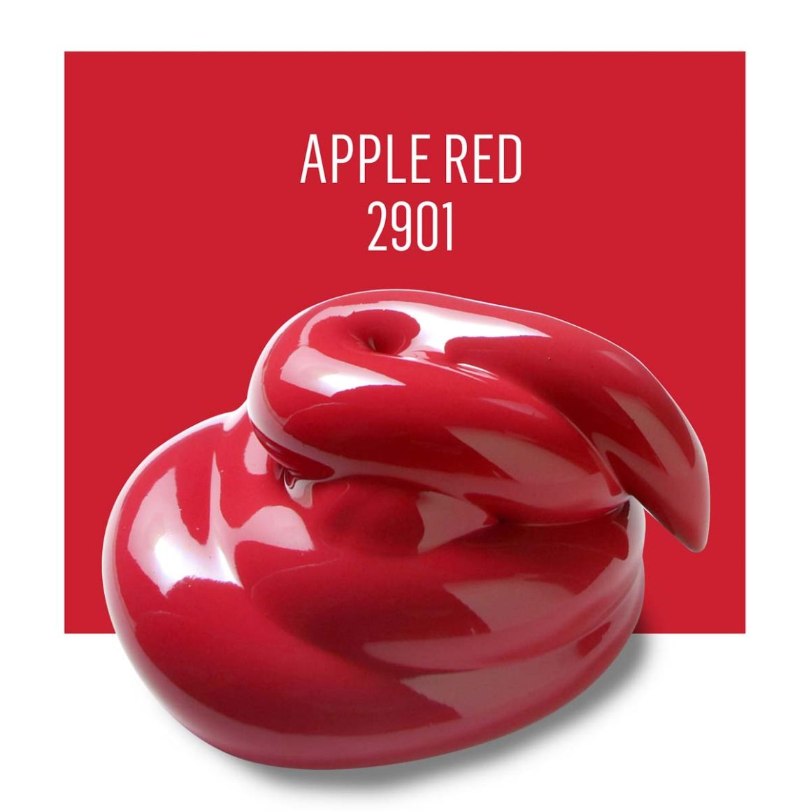 Paint - Acrylic - Satin Apple Red