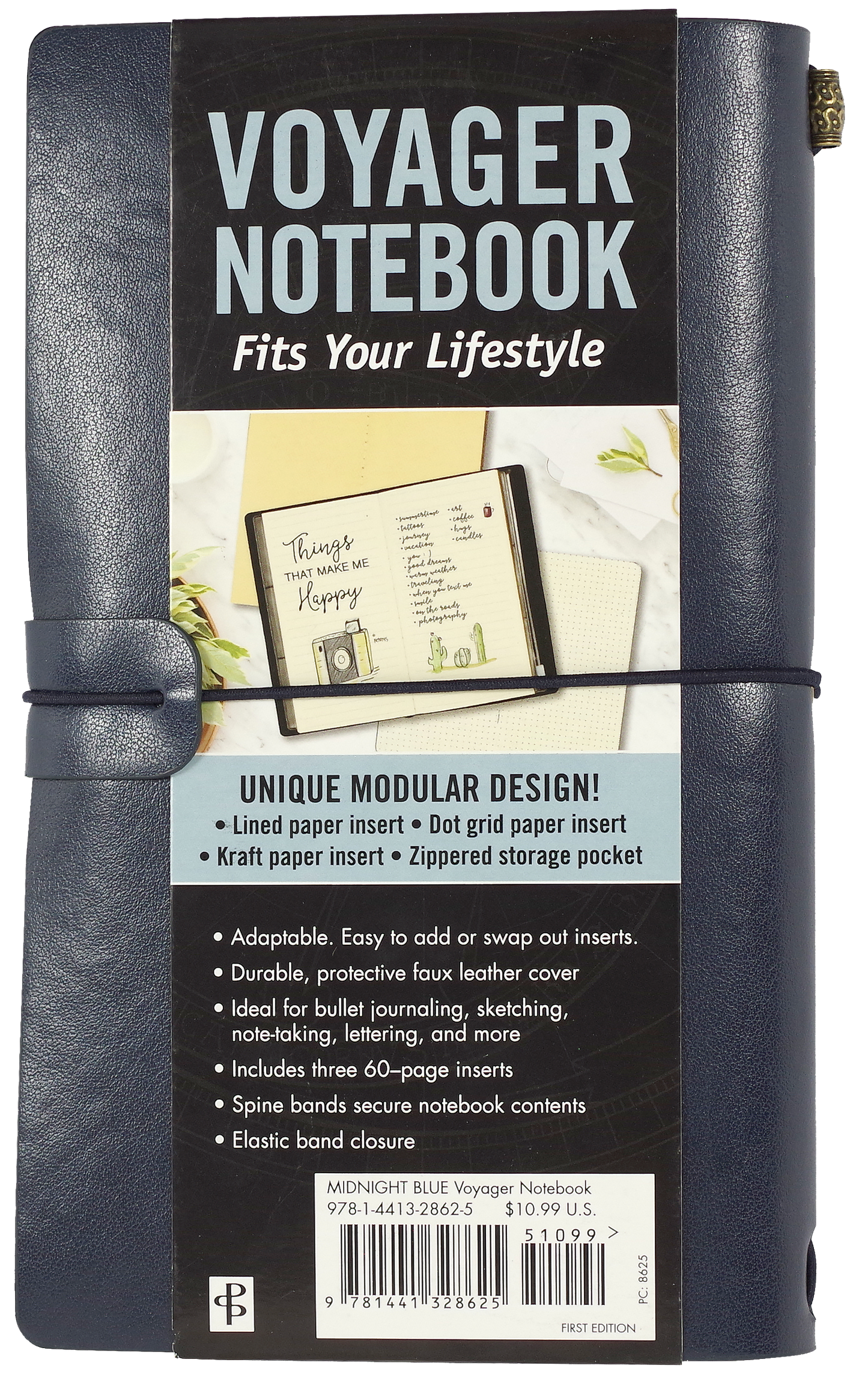 Journal - Midnight Blue Voyager Notebook