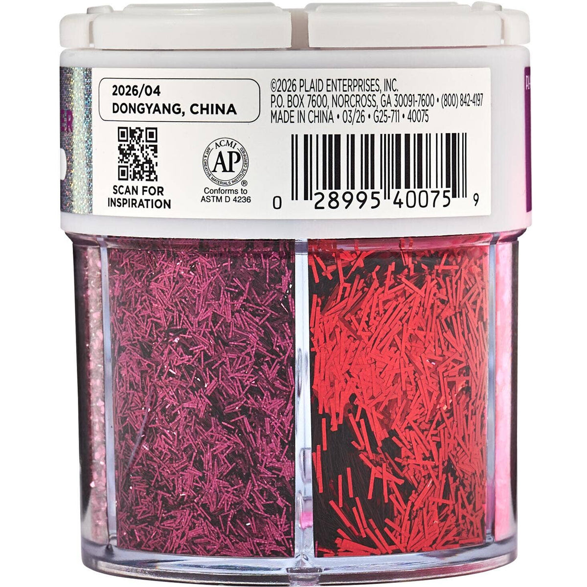 Glitter Shaker – Pink Purple