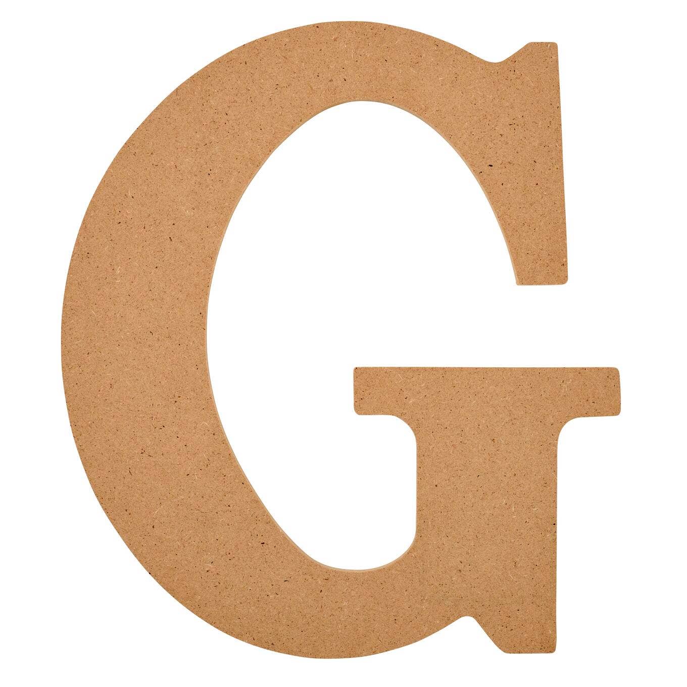 Wood - 8 inch MDF Letter - G