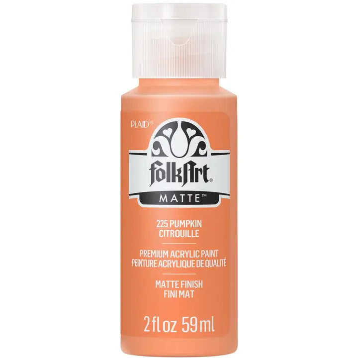 Paint - Acrylic - Matte Pumpkin