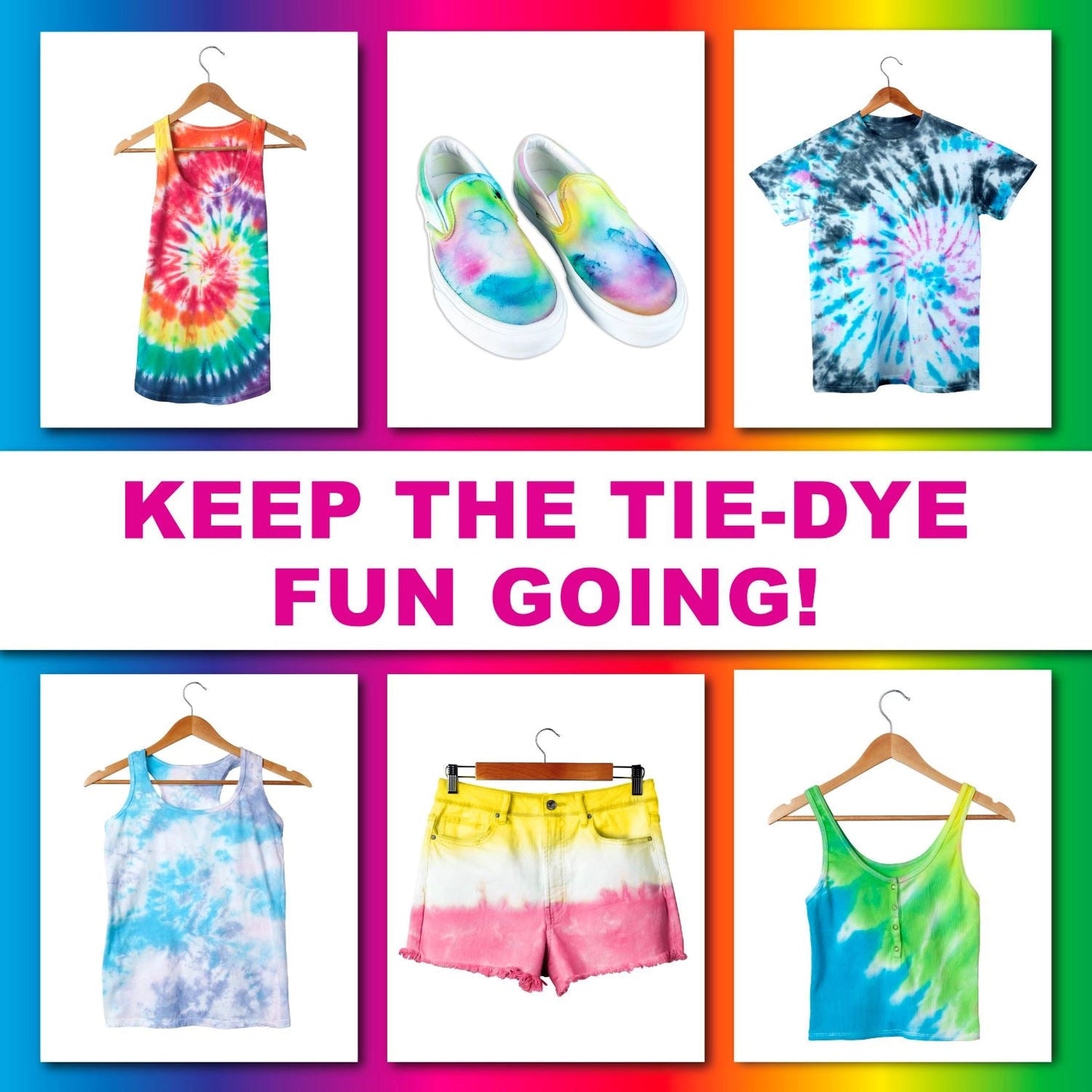 Tie Dye - Color Spectrum Tie-Dye Tub Kit