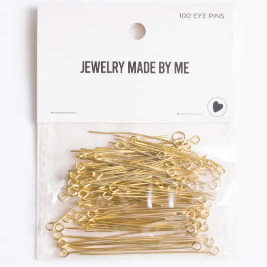 Jewelry - Gold Eye Pins 100pc Assortment