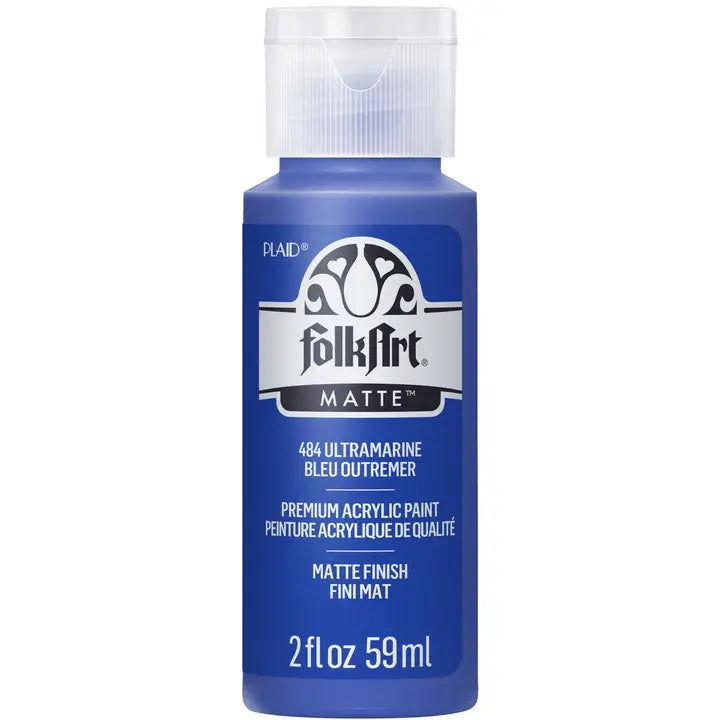 Paint - Acrylic - Matte Brilliant Ultramarine