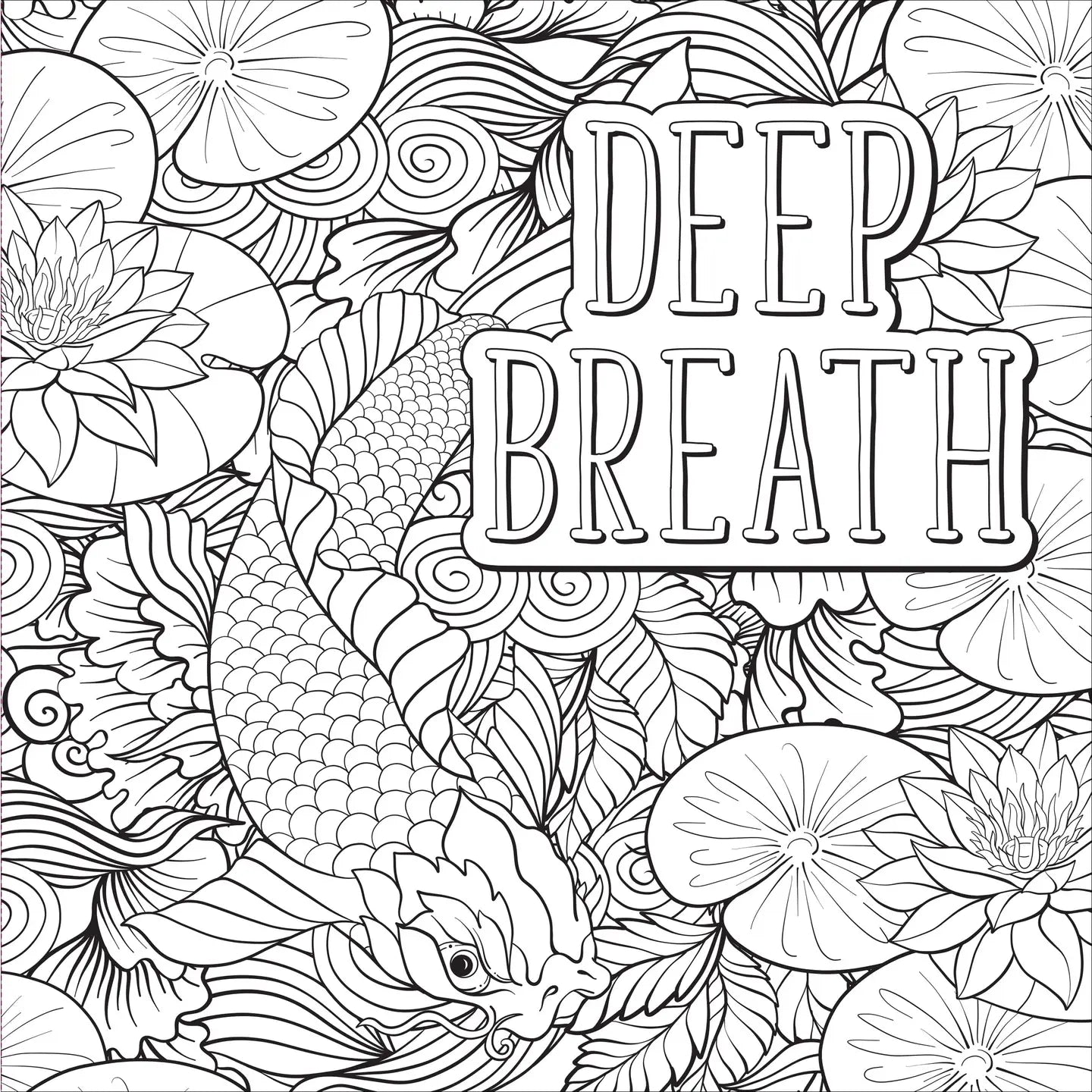 Coloring Book - Self Care Artist's Coloring Book