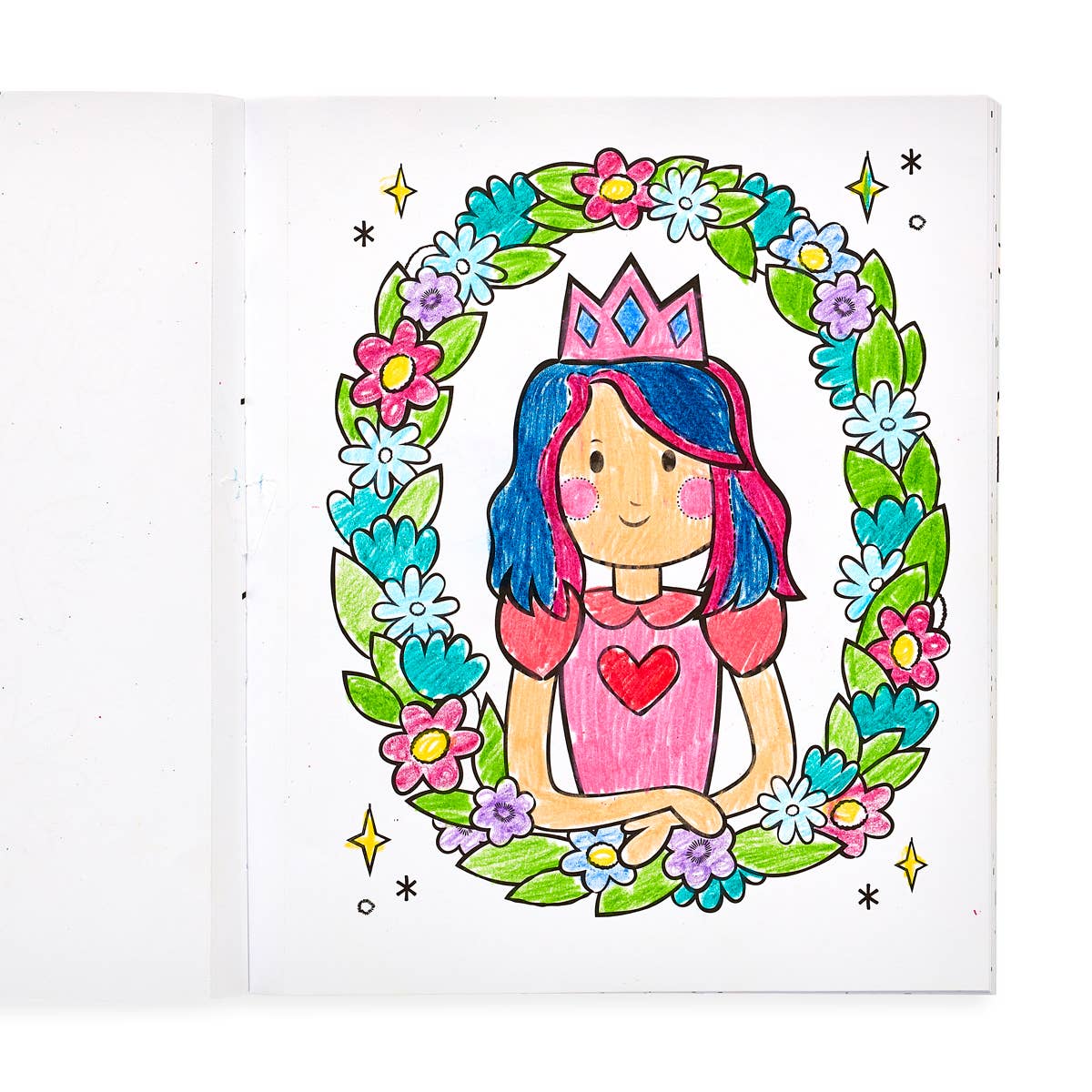 Coloring Book - Color-in' Book: Princess & Fairies (8" x 10";31 Pages)