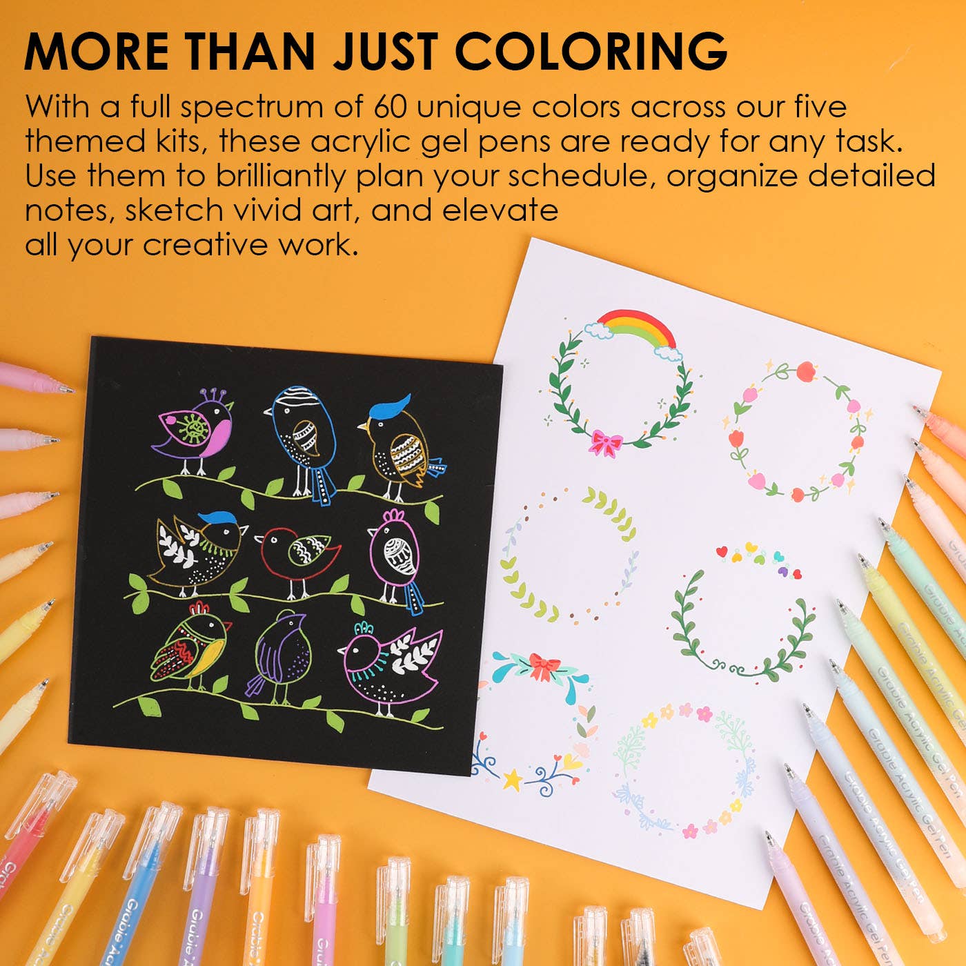 Markers - Bold & Bright Coloring Kit - Essential Color