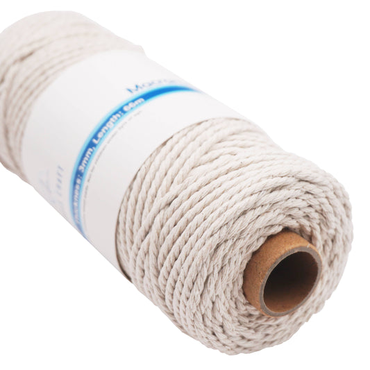 Rope - Macrame Cord Natural Beige, 72yd 1-ct