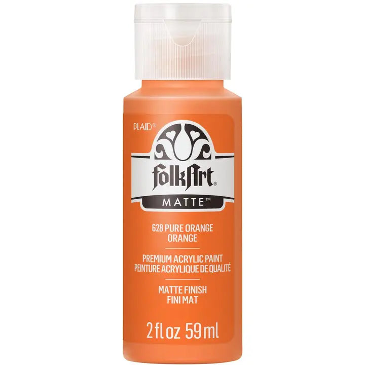Paint - Acrylic - Matte Pure Orange