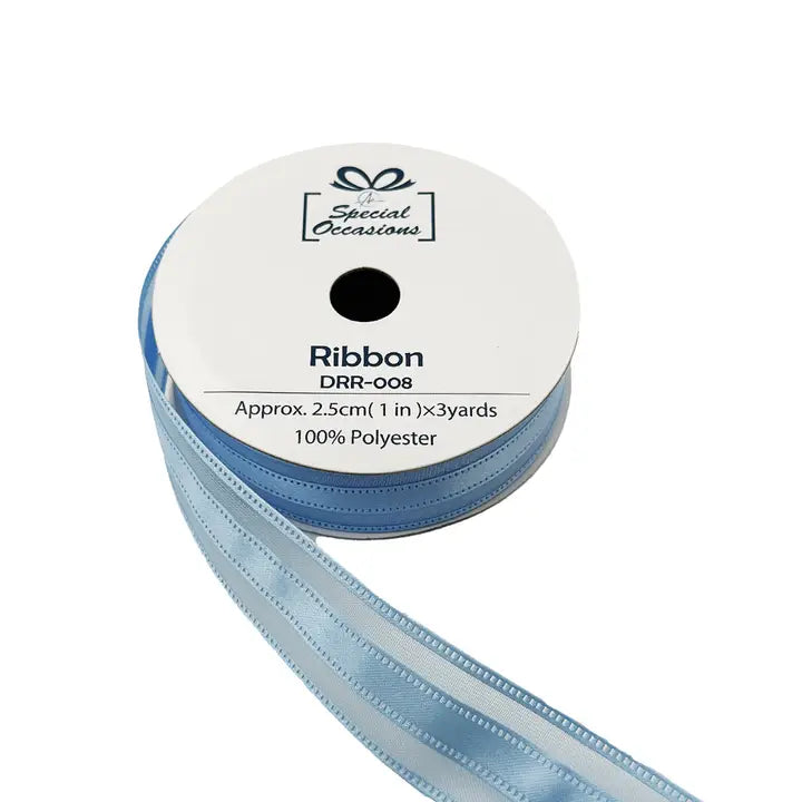 Ribbon - Lace Satin Ribbon 1"X 3 Yards