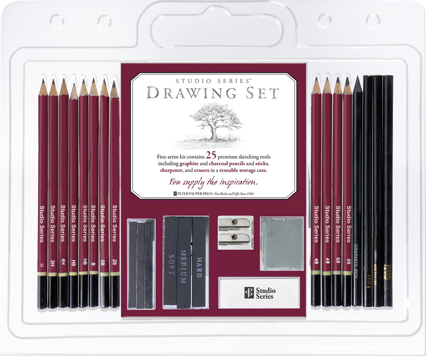 Pencil - Studio Series 25-Piece Sketch & Drawing Set