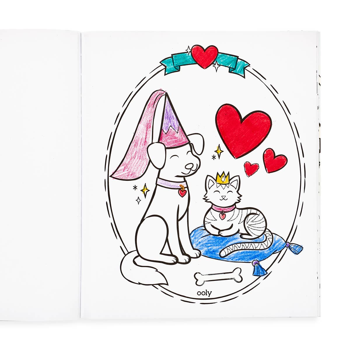 Coloring Book - Color-in' Book: Princess & Fairies (8" x 10";31 Pages)