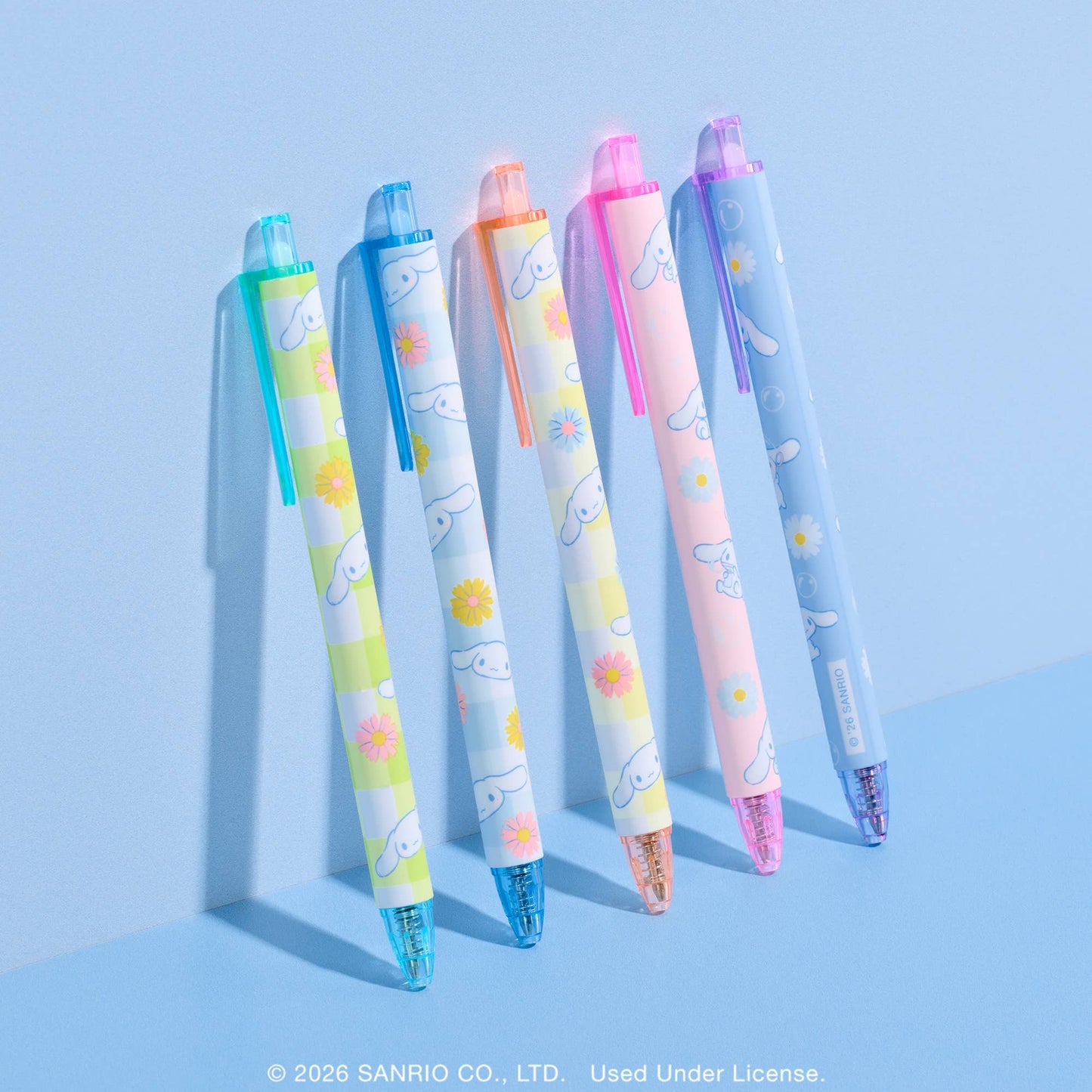 Pens - Sanrio Sweet Daisies Cinnamoroll™ Soft-Touch Gel Pen Set
