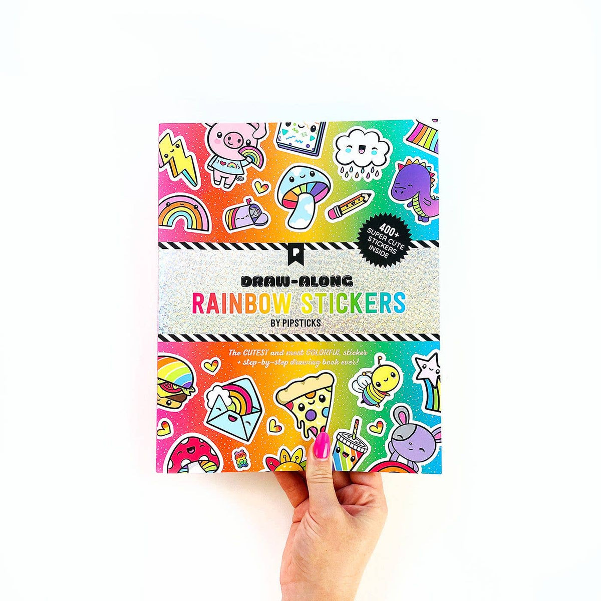 Stickers - Draw-Along Rainbow Sticker Book