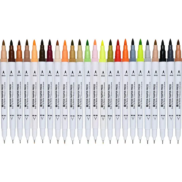 Markers - Studio Series Dual-Tip Skin Tone Markers (Set of 24)