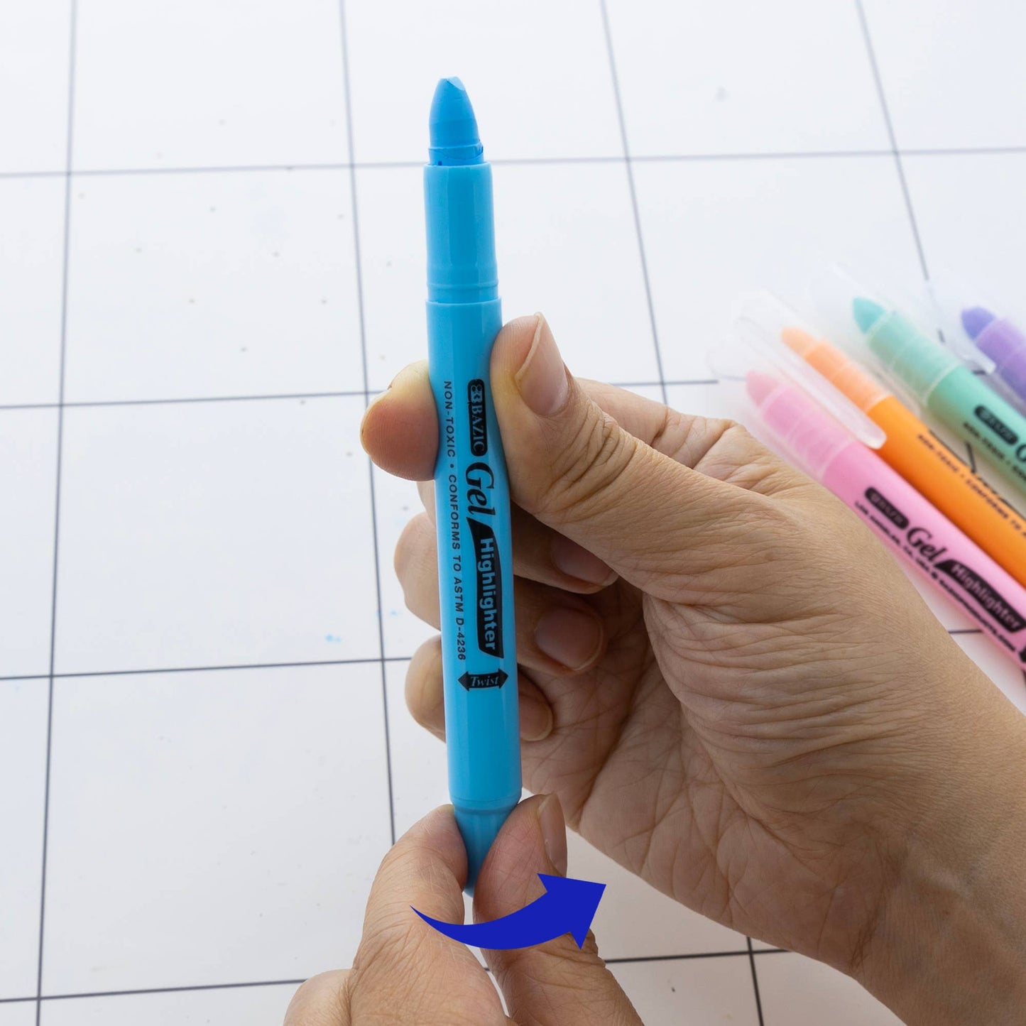 Highlighter - 5 Pastel Color Gel Bible