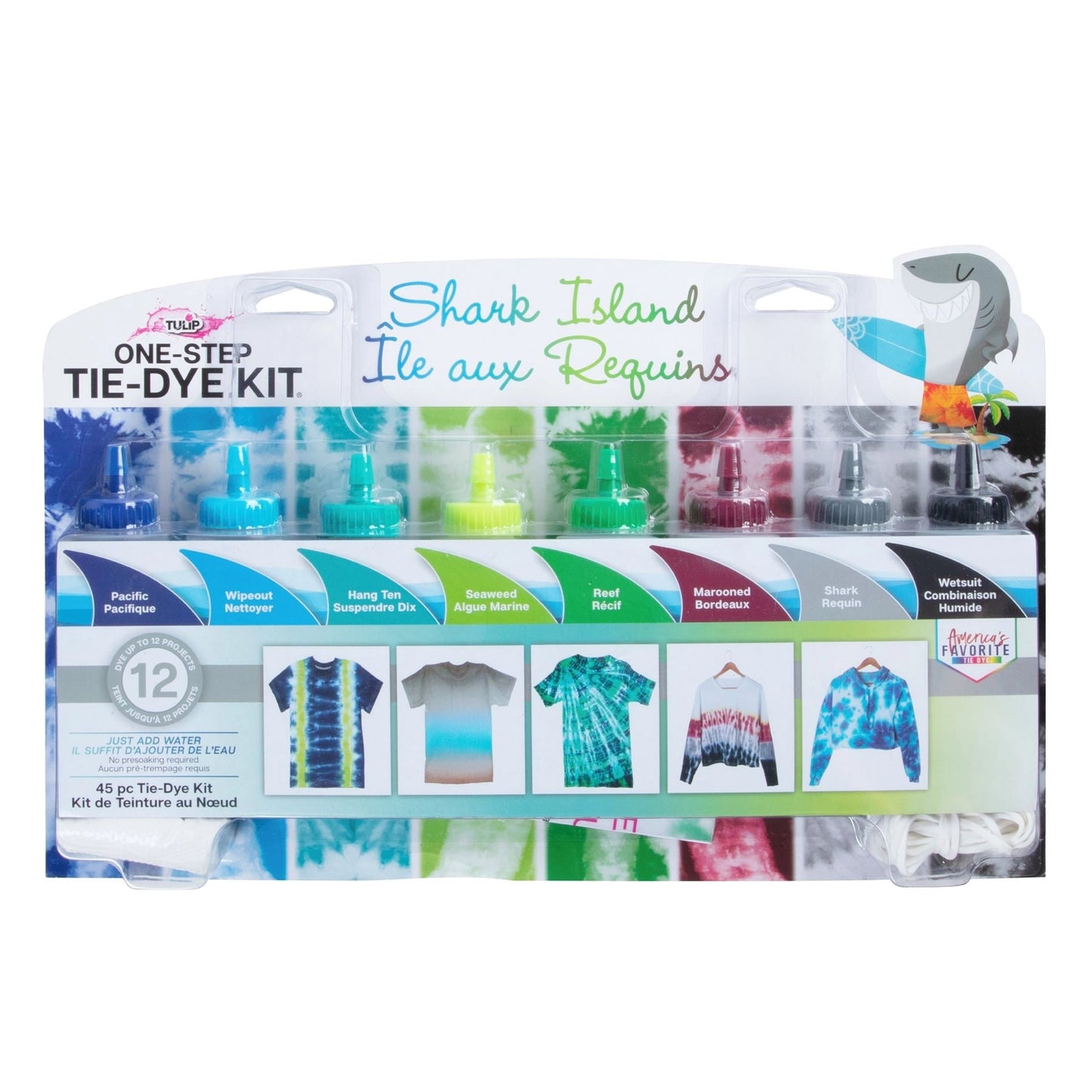Tie Dye - Shark Island 8-Color Tie-Dye Kit