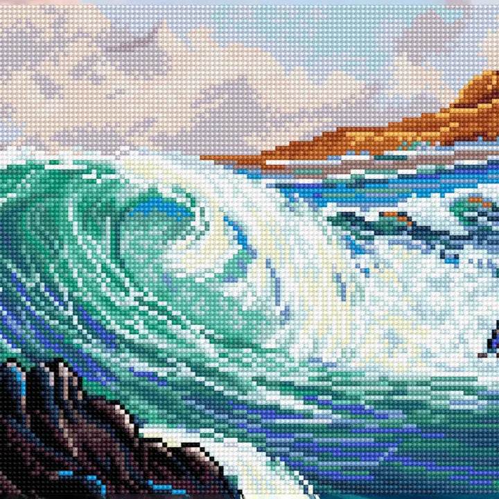 Diamond Dotz - Seascape (Square)