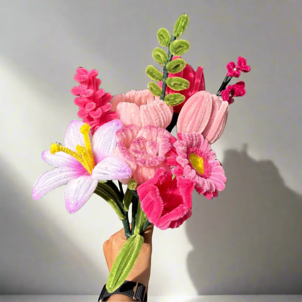 Pipe Cleaners - Light Pink 25ct