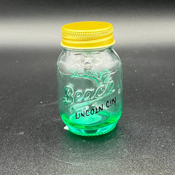 Container - Ball Jar Green 'Beach'