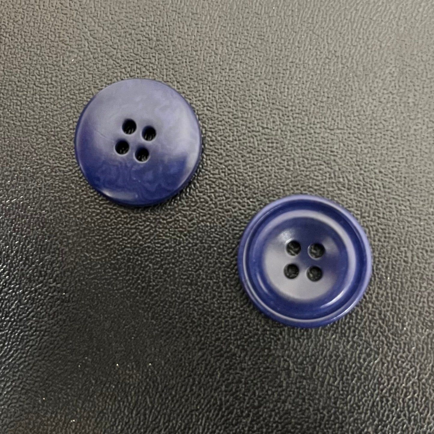 Buttons - Midnight 3/4" Corozo Nut Set of 6