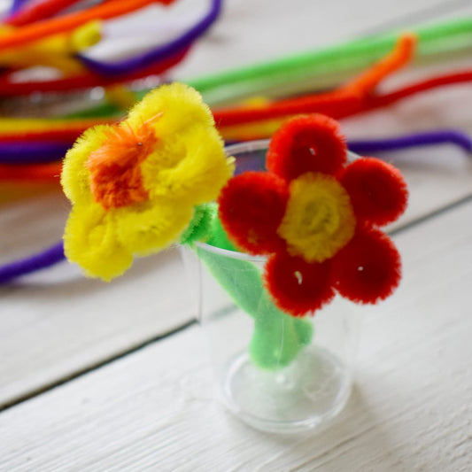 Pipe Cleaners - Assorted Dark Colors 40ct