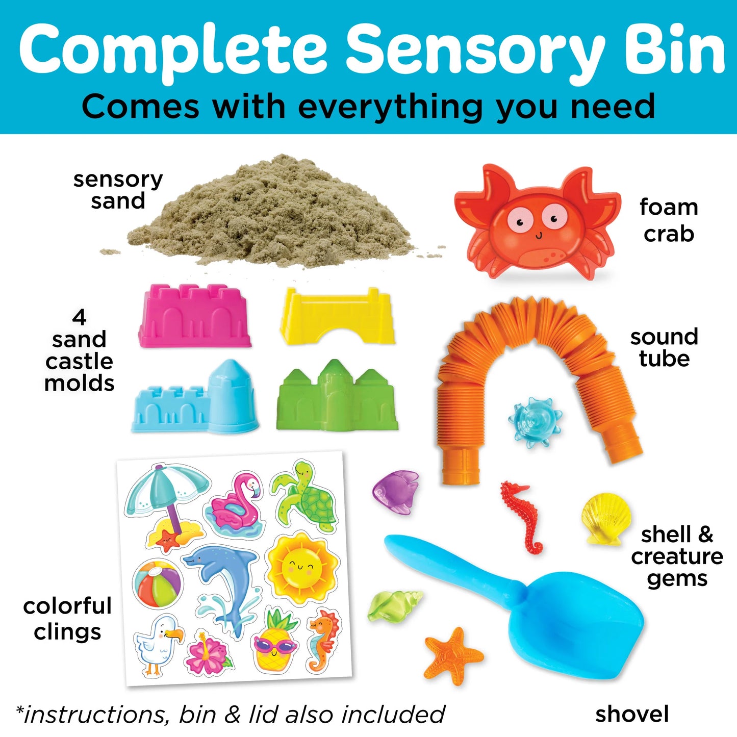 Craft Kit - Sensory Bin Beach