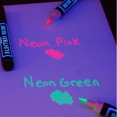 Marker - Electric Neon Fabric Markers 5 Pack